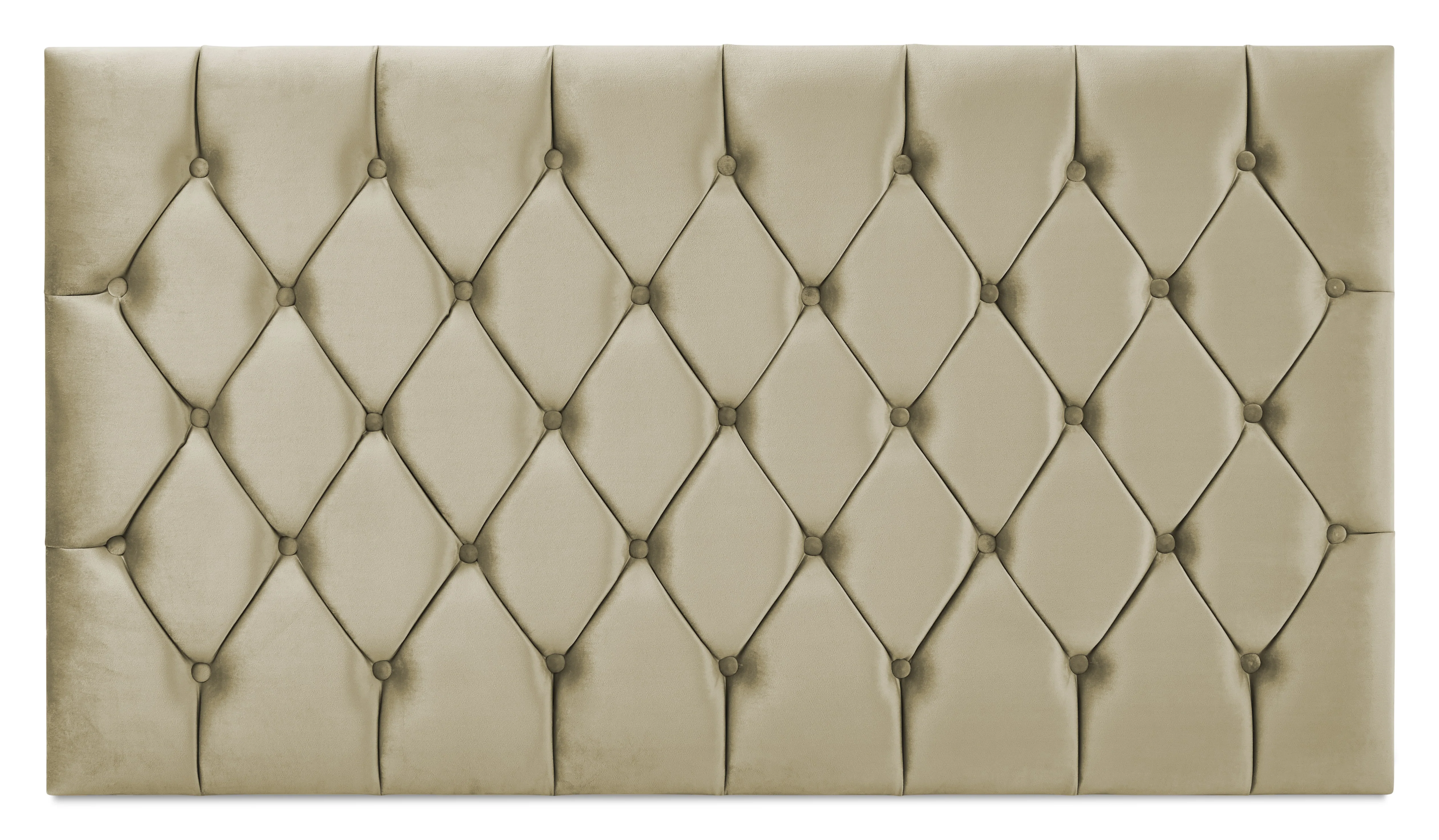 Evie Diamond Upholstered Strutted Headboard - Image 4